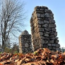 McKinley rock plinths